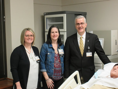 Jacinda Bunch, PhD, RN, Cormac O’Sullivan, PhD, CRNA, ARNP, and April Prunty, MSN, RN