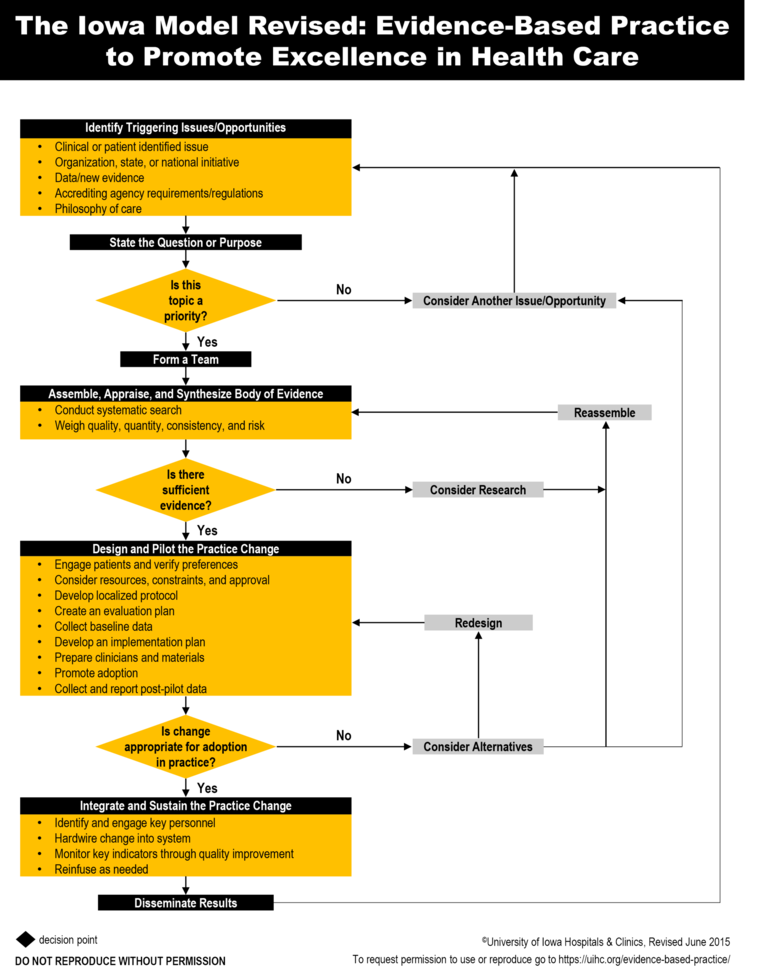 Diagram of the Iowa Model